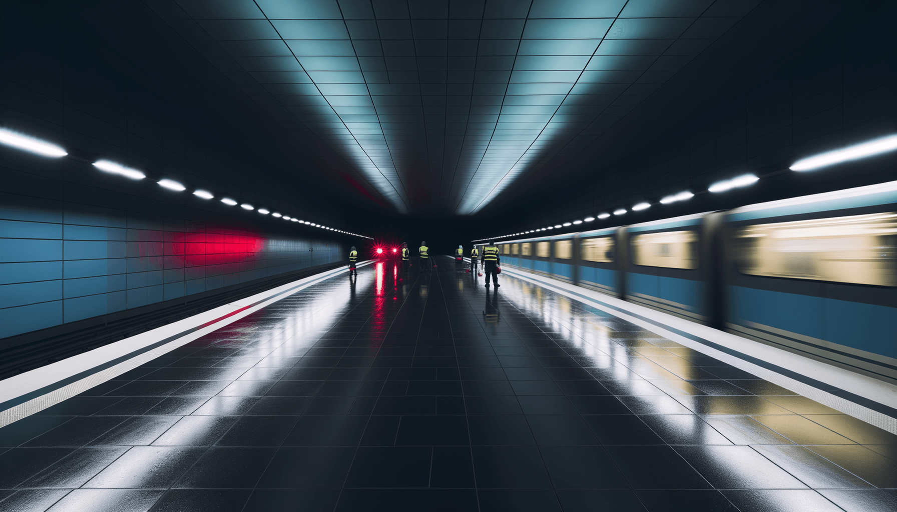 Mladá žena skočila na Hradčanské pod metro, provoz metra omezen