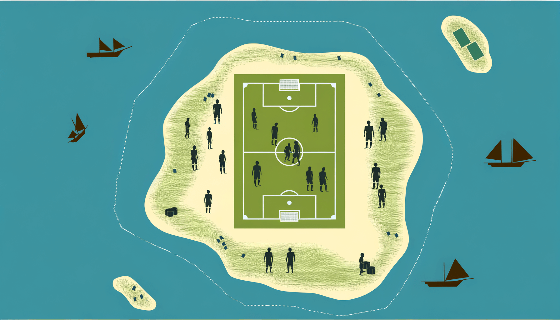 Mikronésie chce do FIFA. Brání jí infrastruktura, finance a pravidla