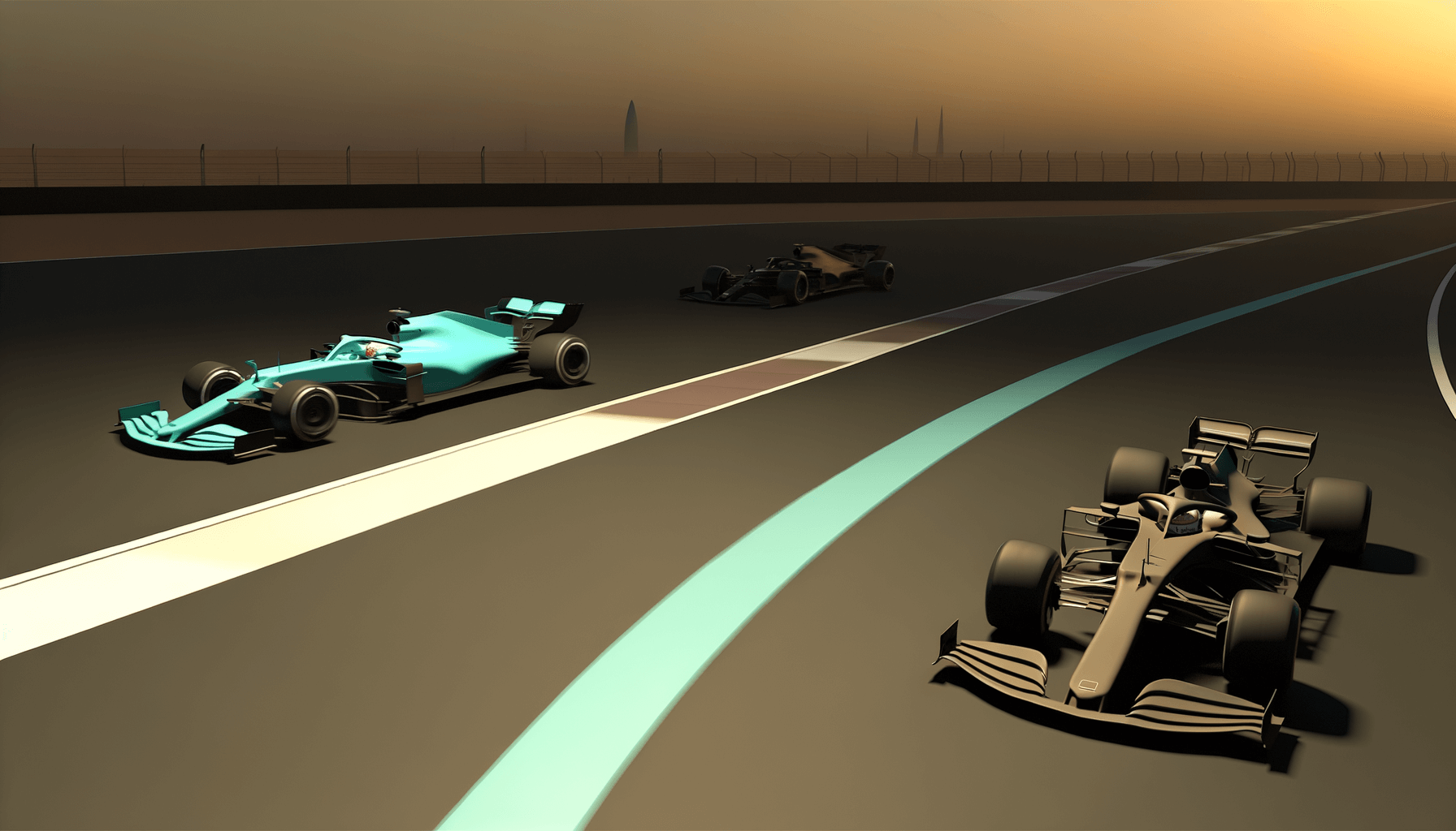 Hamilton vyřazen v Q1 v Abú Dhabí, Piastri nastavil nejrychlejší čas