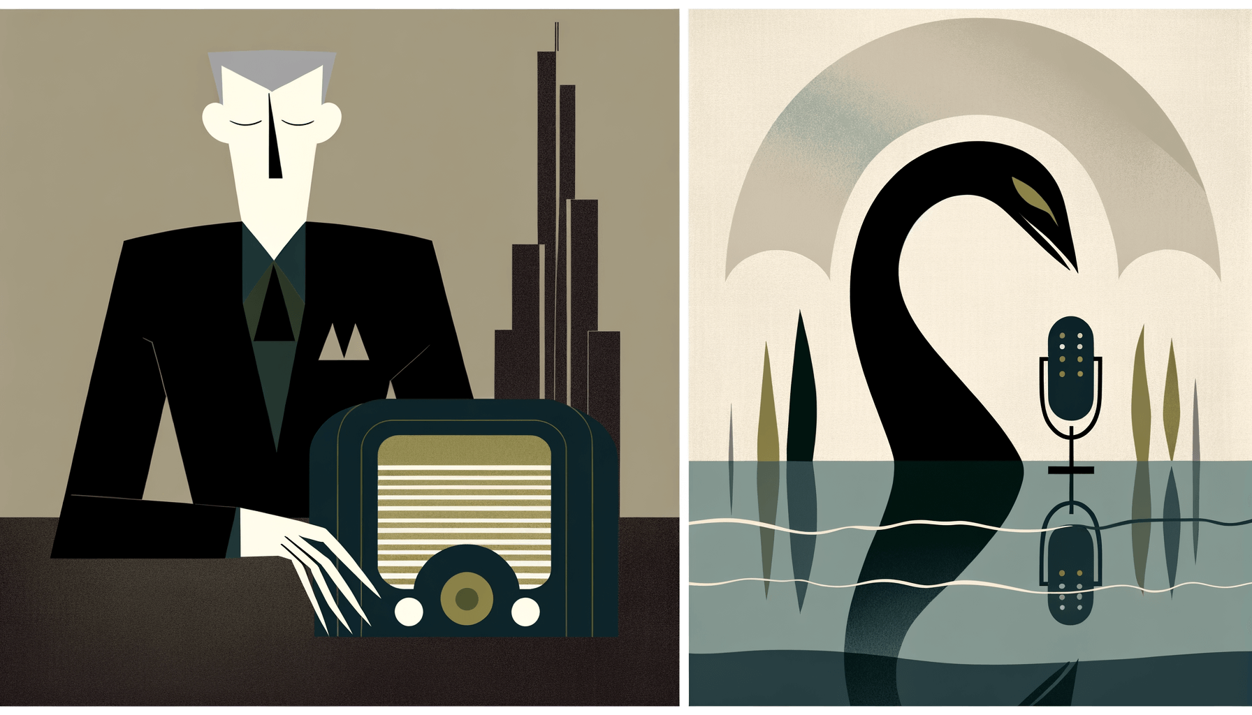 Simpsonovi: pan Burns zkusí rádio a přivede příšeru z Loch Ness