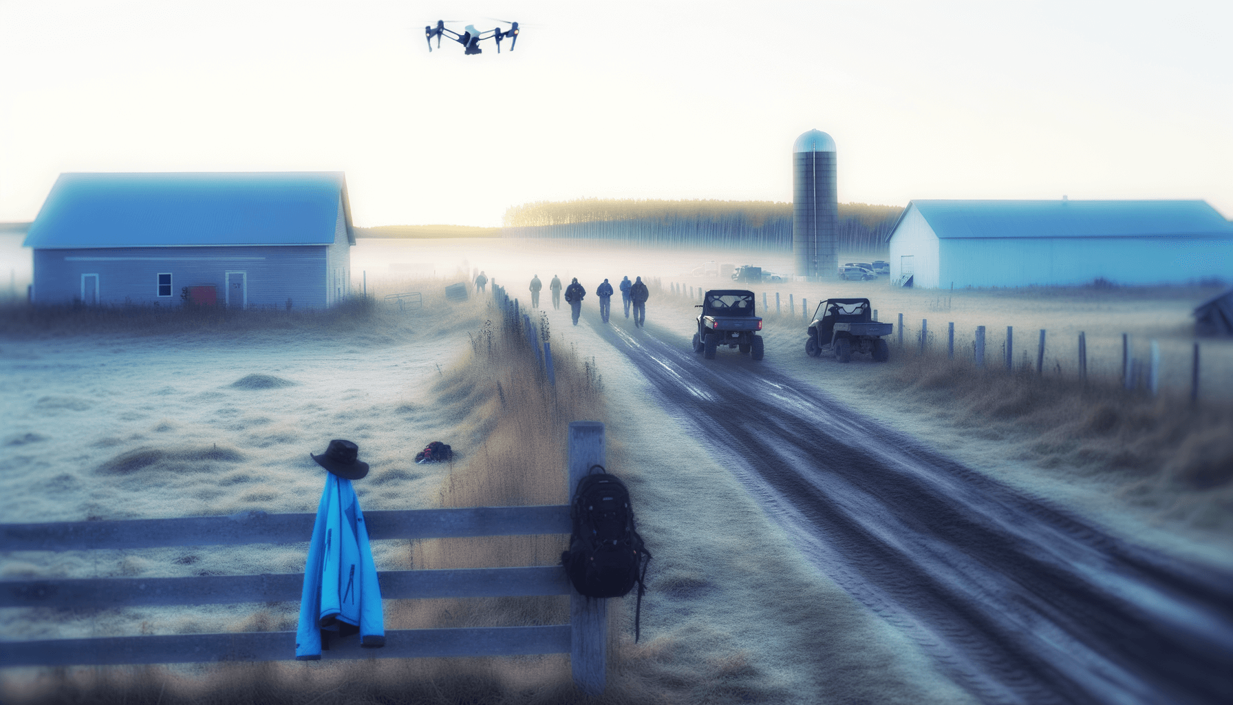 V Halenkovicích pátrají po Marekovi. Do akce nasadili čtyřkolky, terénní auta i drony