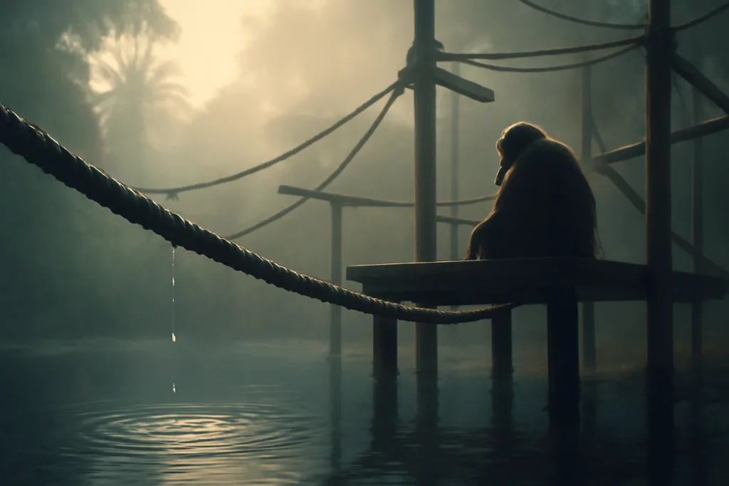 V pražské zoo zahynul orangutan Kawi po pádu do vodního příkopu