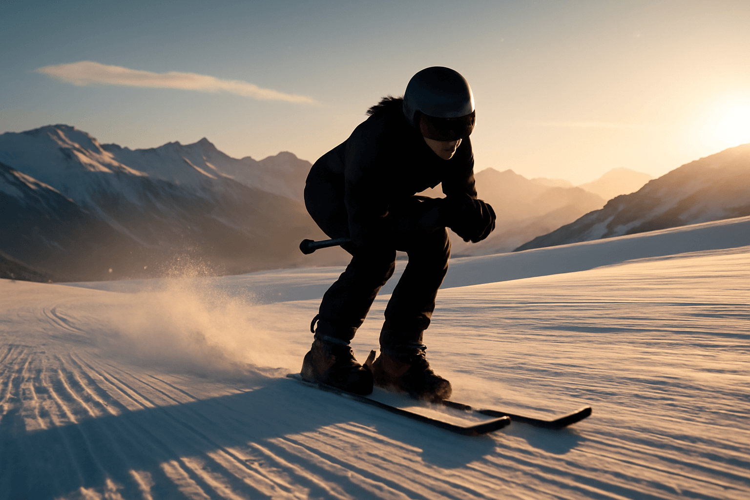 Ester Ledecká vyrazila do super‑G ve Svatém Mořici