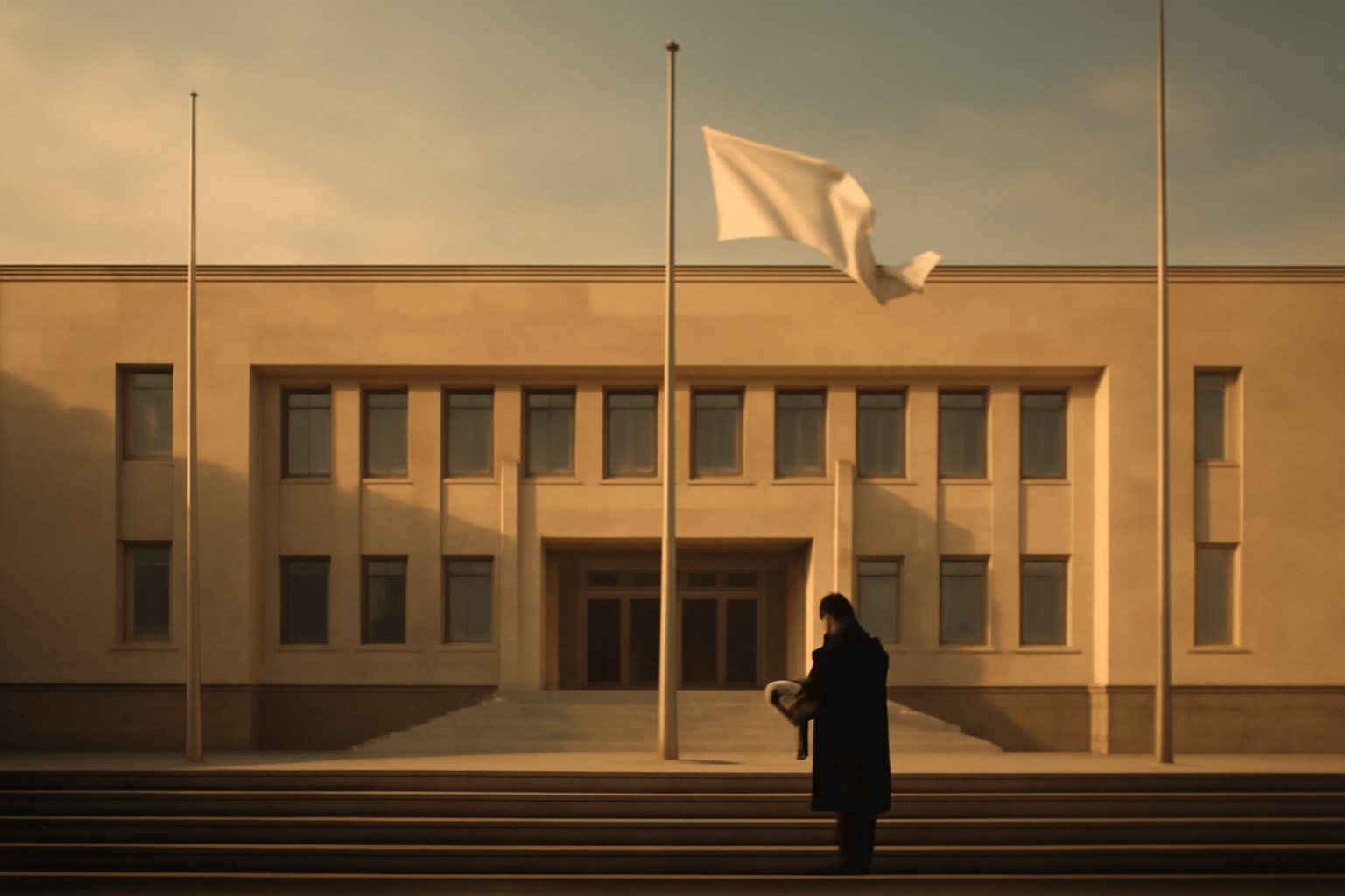 Metnar nechal odstranit ukrajinskou vlajku z budovy ministerstva vnitra