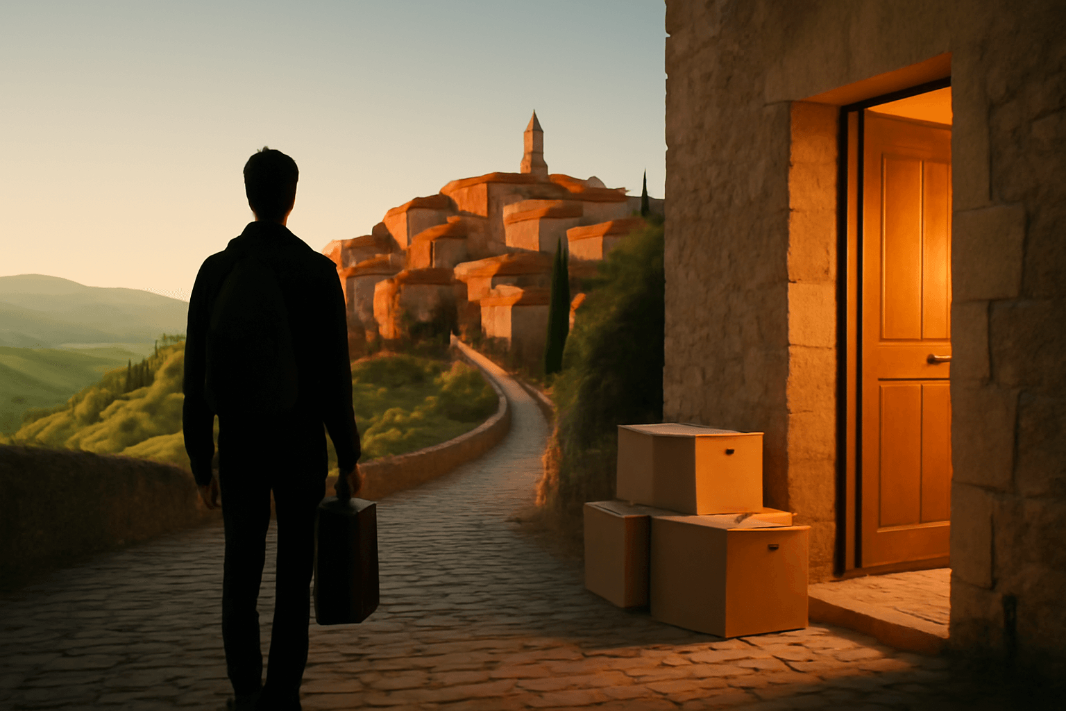 Radicondoli v Toskánsku nabídne novým obyvatelům polovinu nájmu — za podmínky delšího pobytu