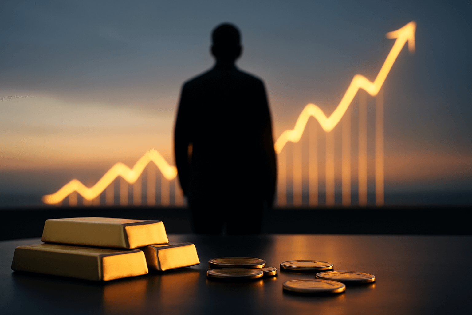 Zlato lámalo rekordy, unce krátce překonala 4 530 USD