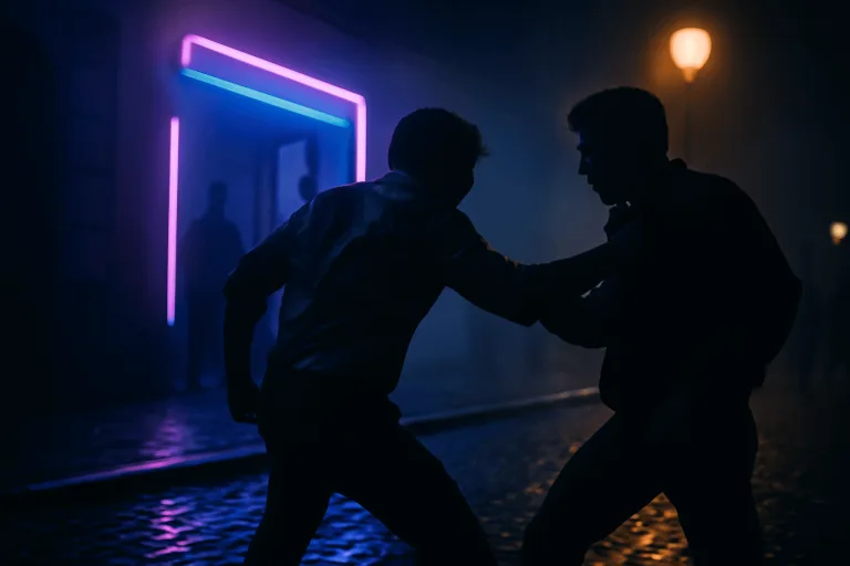 Belmondo a Johnny Hallyday skončili zranění po rvačce před klubem Régine