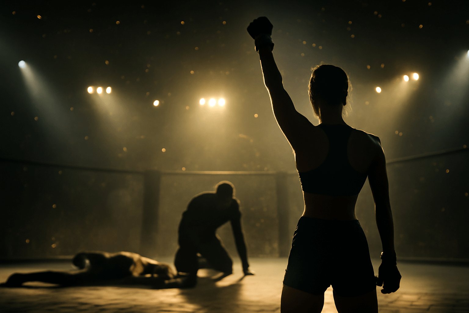 Veronika Smolková zakončila OKTAGON 81 drtivým ukončením v prvním kole