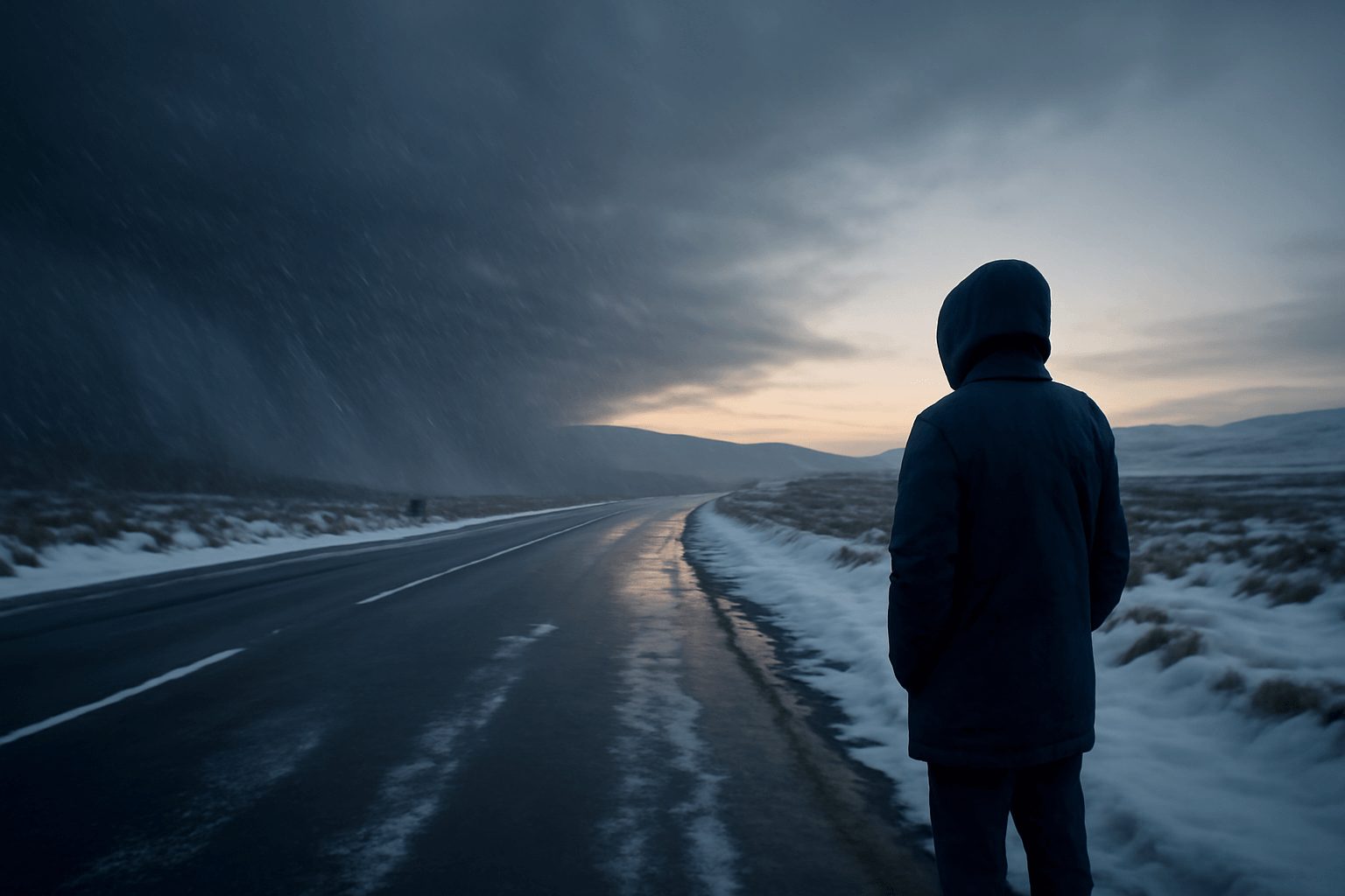 Na Silvestra přijde širší sněžení a silný vítr, ČHMÚ vydal výstrahu