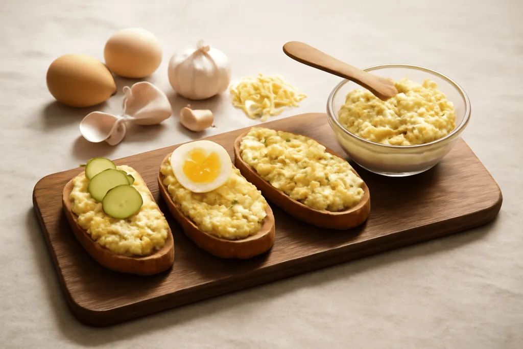 Sýrovo-česneková pomazánka: jednoduchý recept na chlebíčky