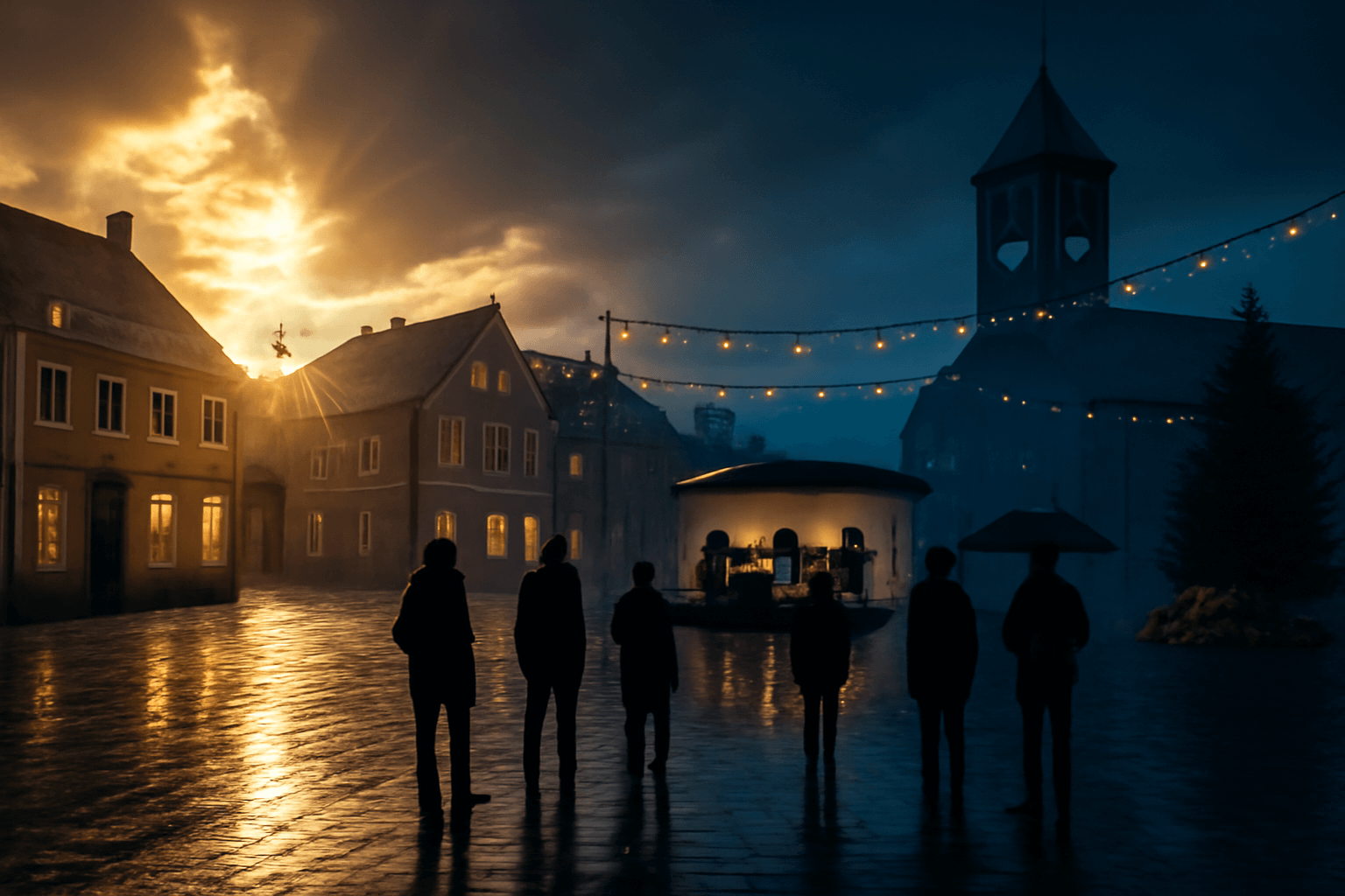 Solvang oslavilo příchod roku 2026 podle dánského času — pro Prahu to vyšlo na půlnoc