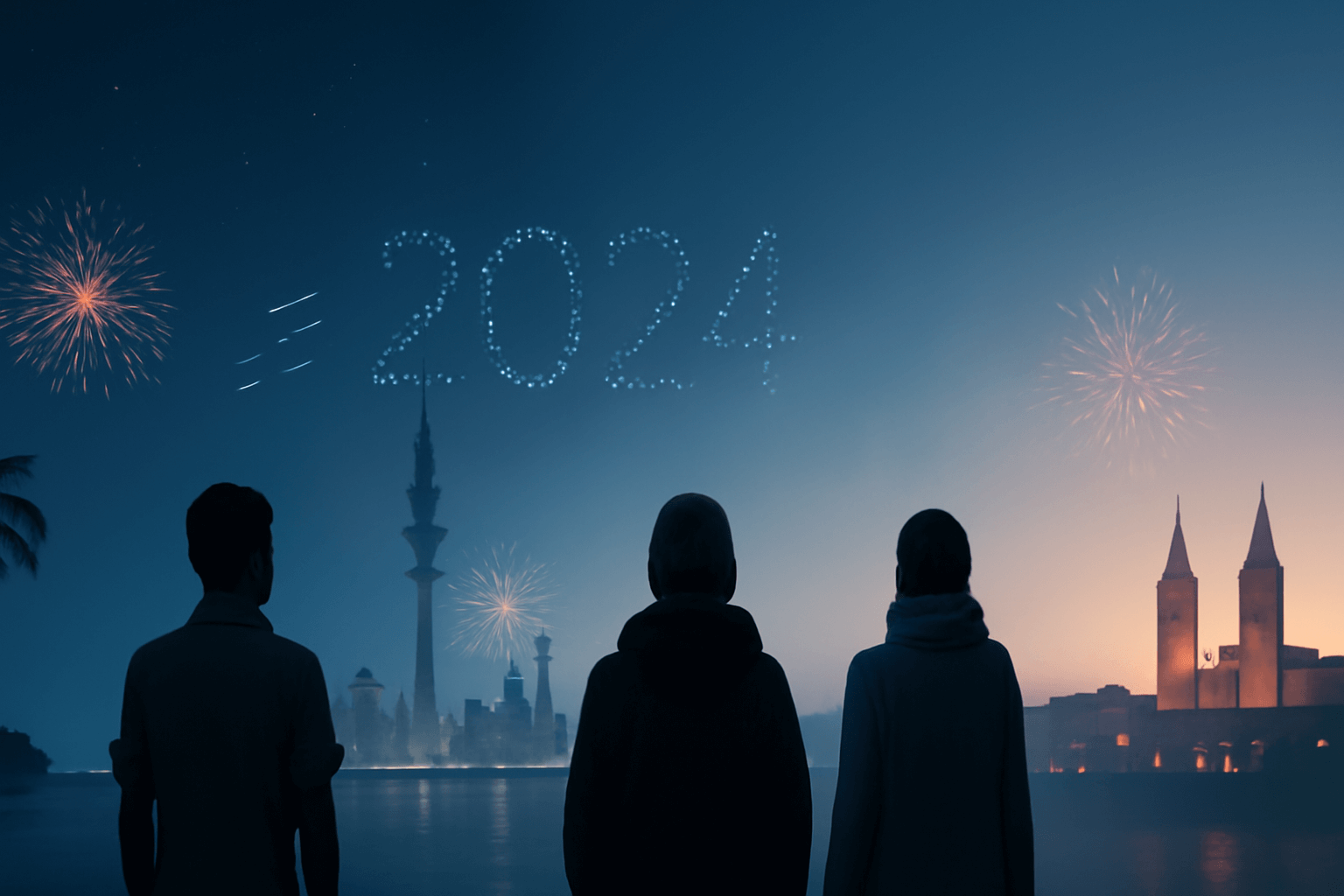 Rok 2026 přichází postupně od Kiribati až po Evropu