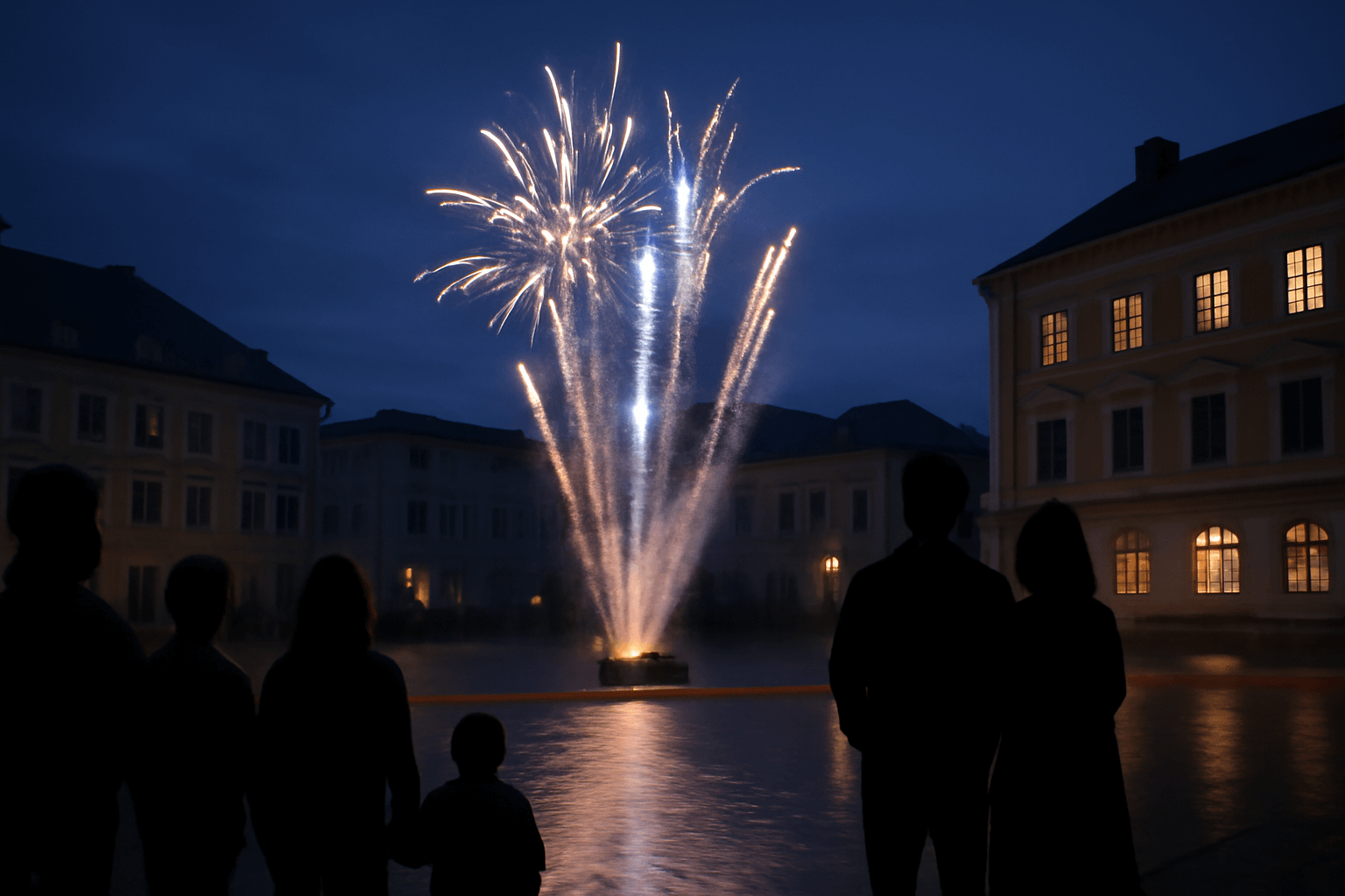 Nebe nad Kroměříží rozzáří ohňostroj, jediným velkým městem bez zůstává Uherské Hradiště