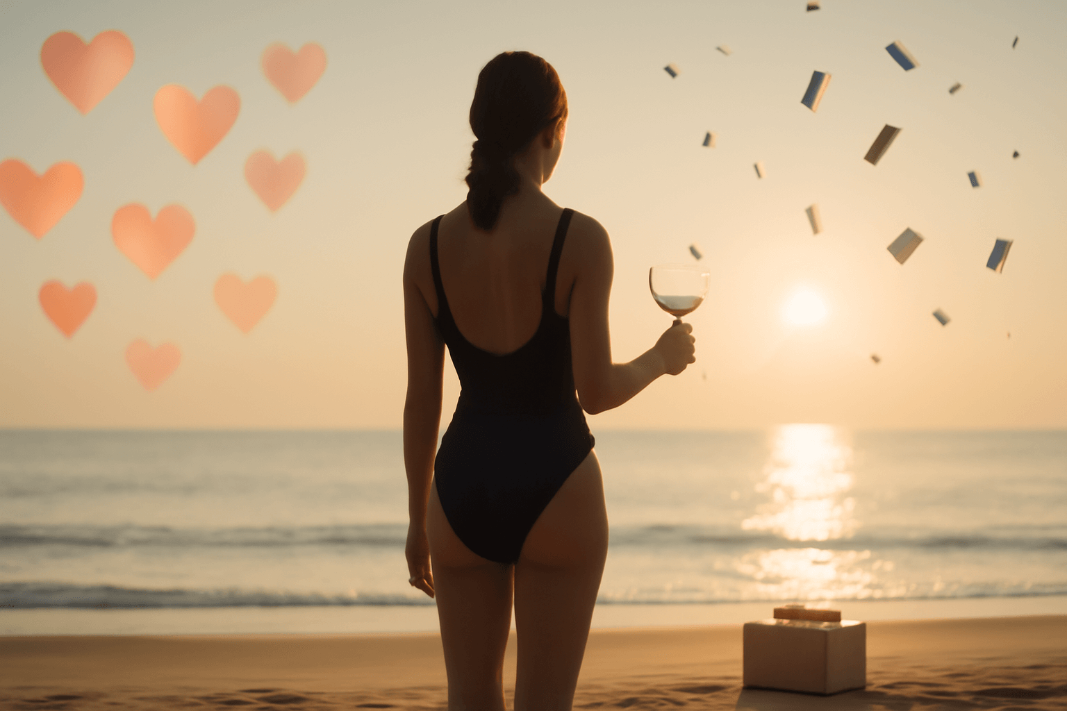 Sandra Nováková na vánoční dovolené v plavkách. Fanoušci chválí její postavu