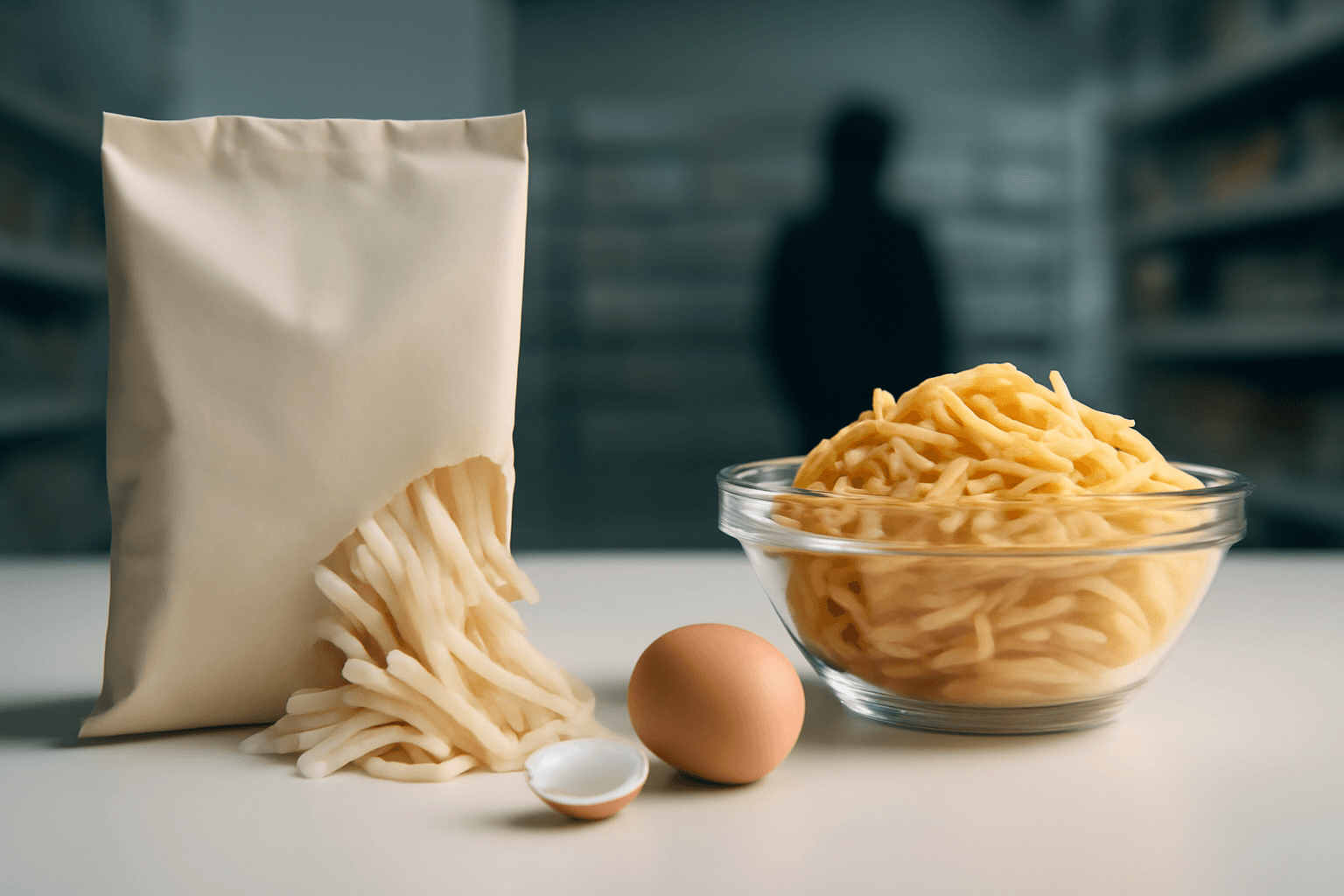 Závadné vaječné těstoviny se objevily v havlíčkobrodském Kauflandu