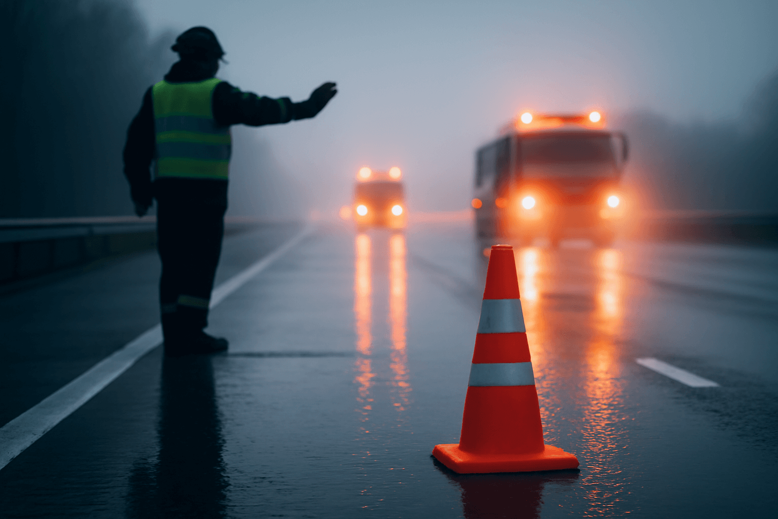 Dvě nehody v Karlovarském kraji: D6 u Nového Sedla a silnice u Kynšperka bez zranění