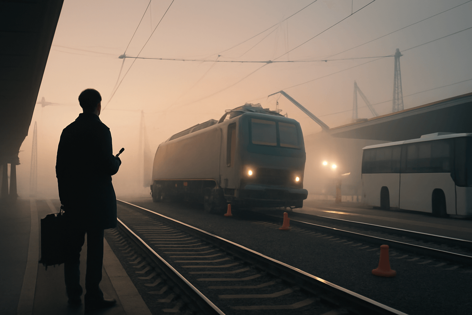 Vykolejení lokomotivy na brněnském hlavním nádraží ochromilo provoz