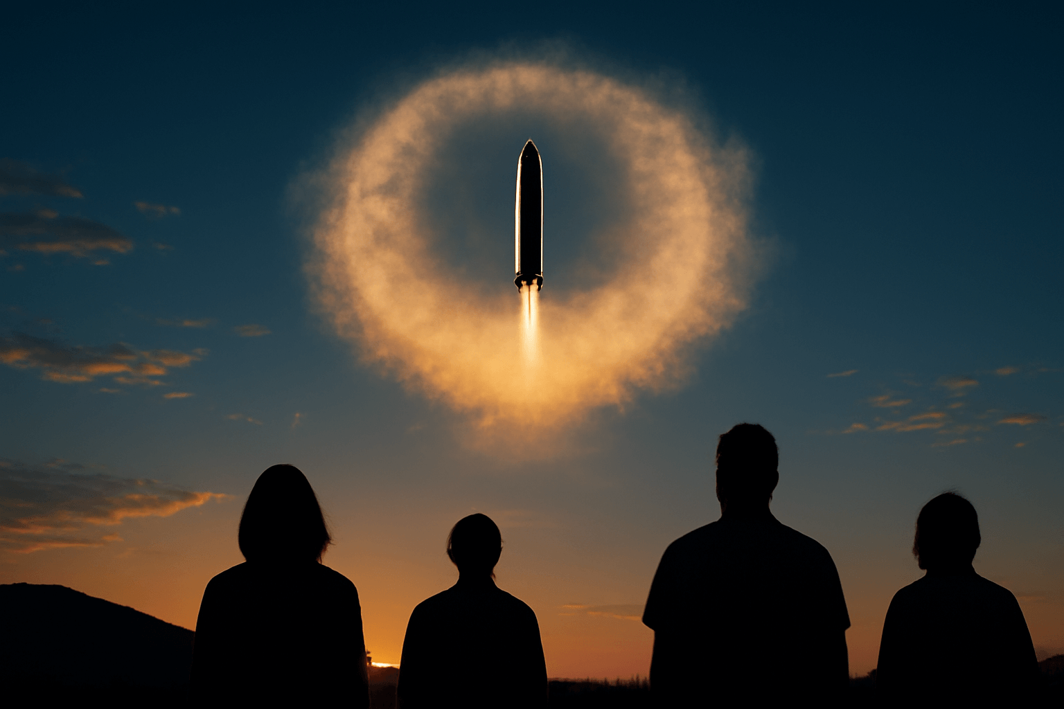 Horní stupeň Falcon 9 opět přeletěl nad Českem