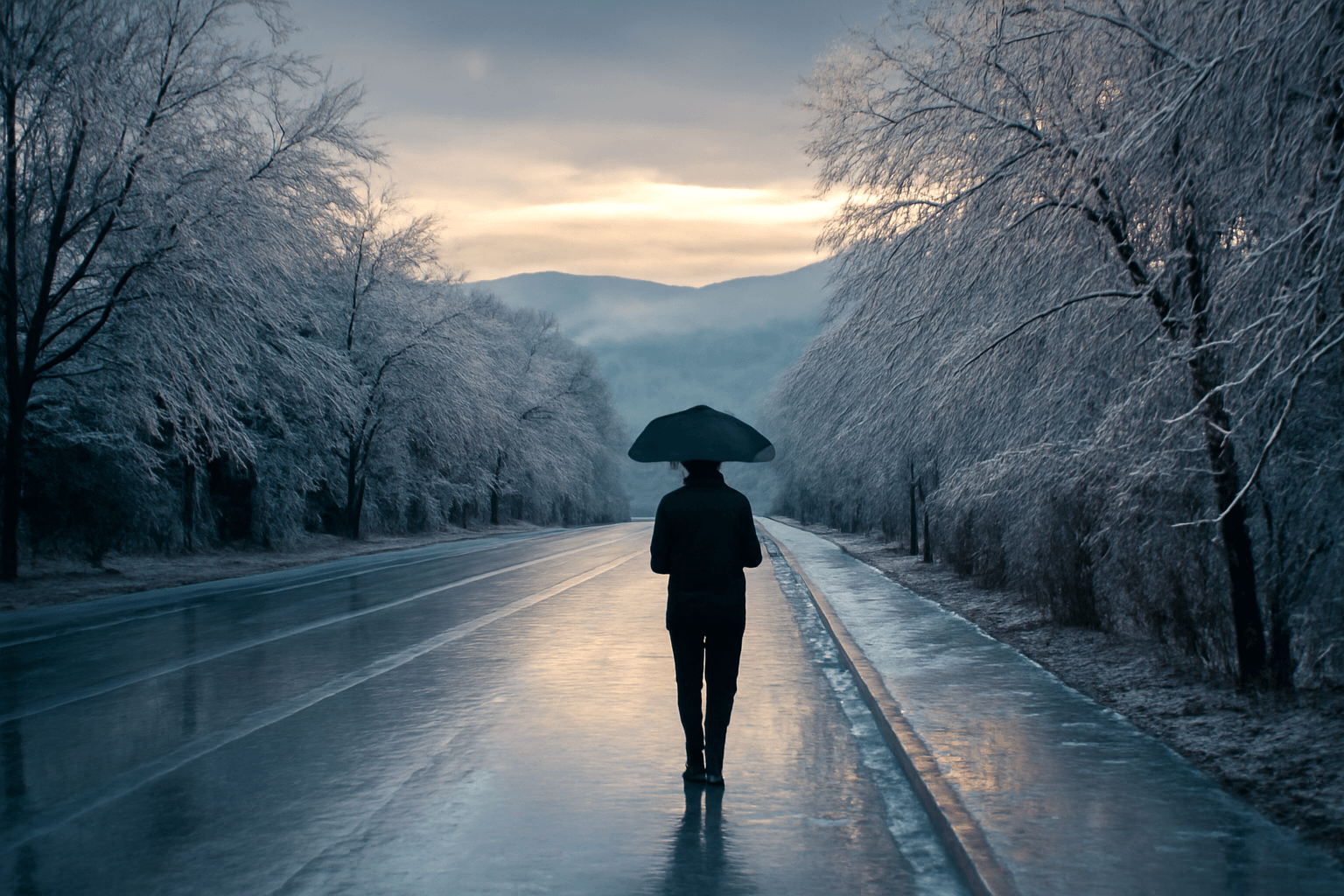 Obleva dorazí. Pozor na přechod sněžení v mrznoucí déšť a ledovku