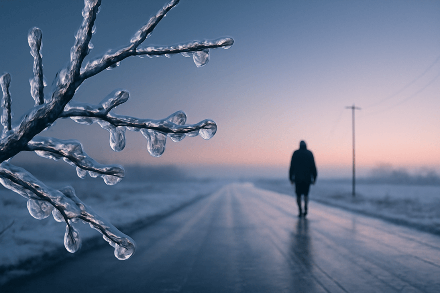 Výstraha rozšířena: na západní polovině Česka hrozí silná ledovka, ráno bylo nejmrazivější