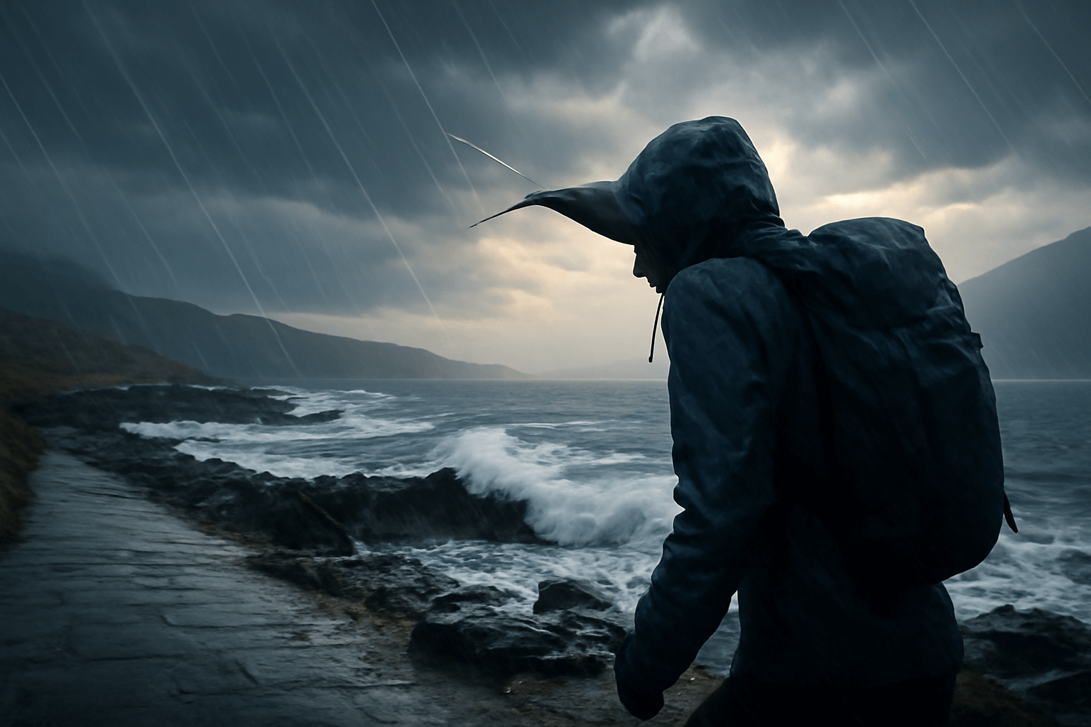 Silné deště a větry sužují Skotsko a Severní Irsko. Co by měli turisté vědět