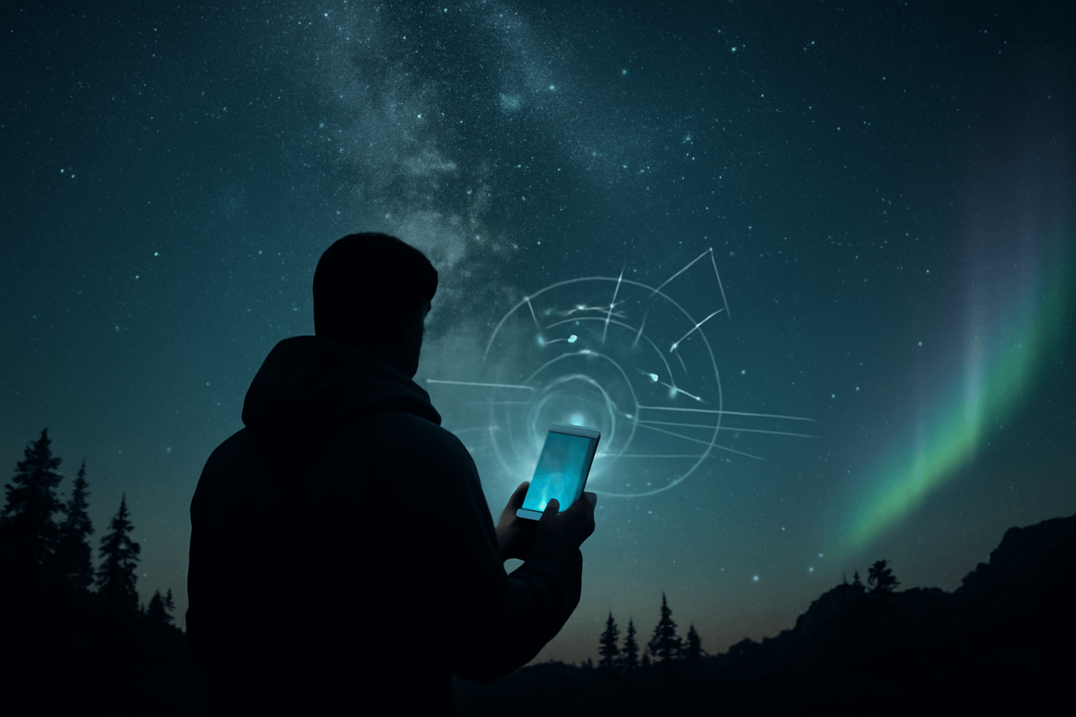 Jak najít Mléčnou dráhu a polární záři: aplikace, které doporučují strážci parků