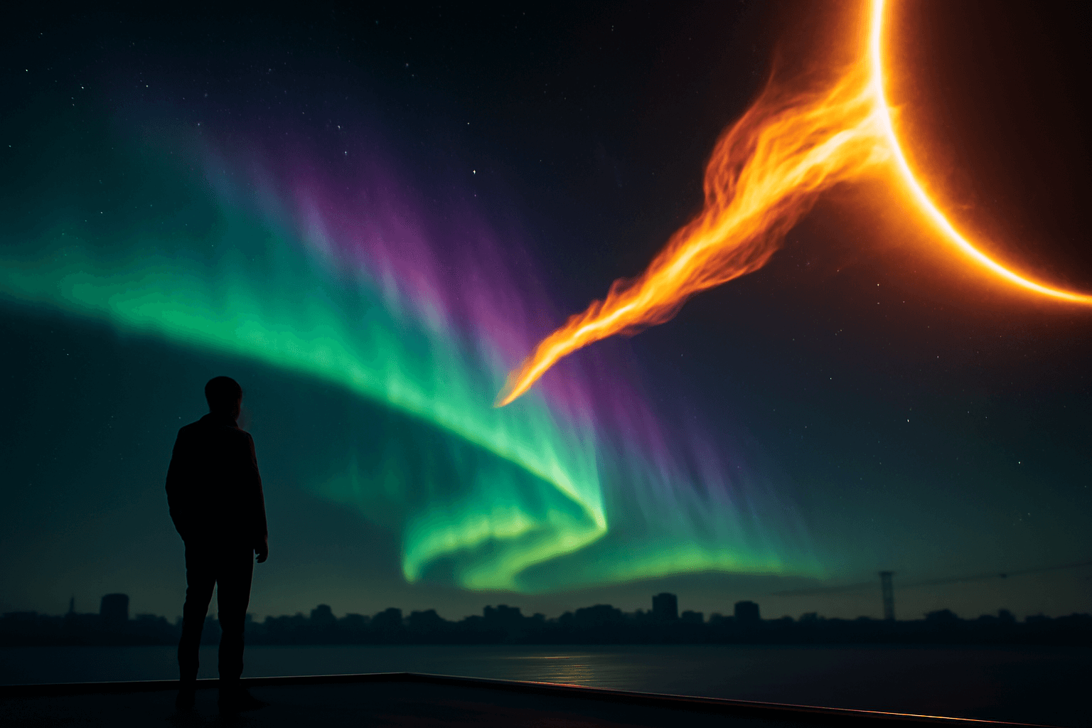 Výstraha G4: Země čeká příliv koronální hmoty z erupce 18. ledna, riziko bouří 20. ledna