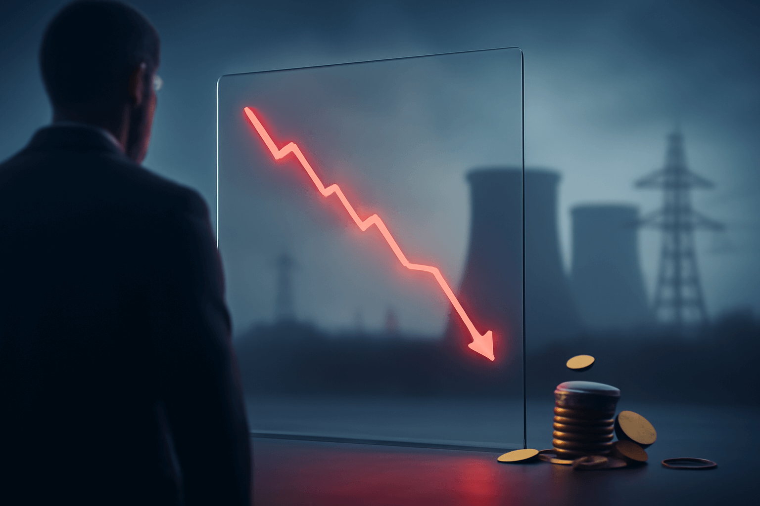 Akcie ČEZ klesají druhý den, dnes zmizelo 68 miliard korun