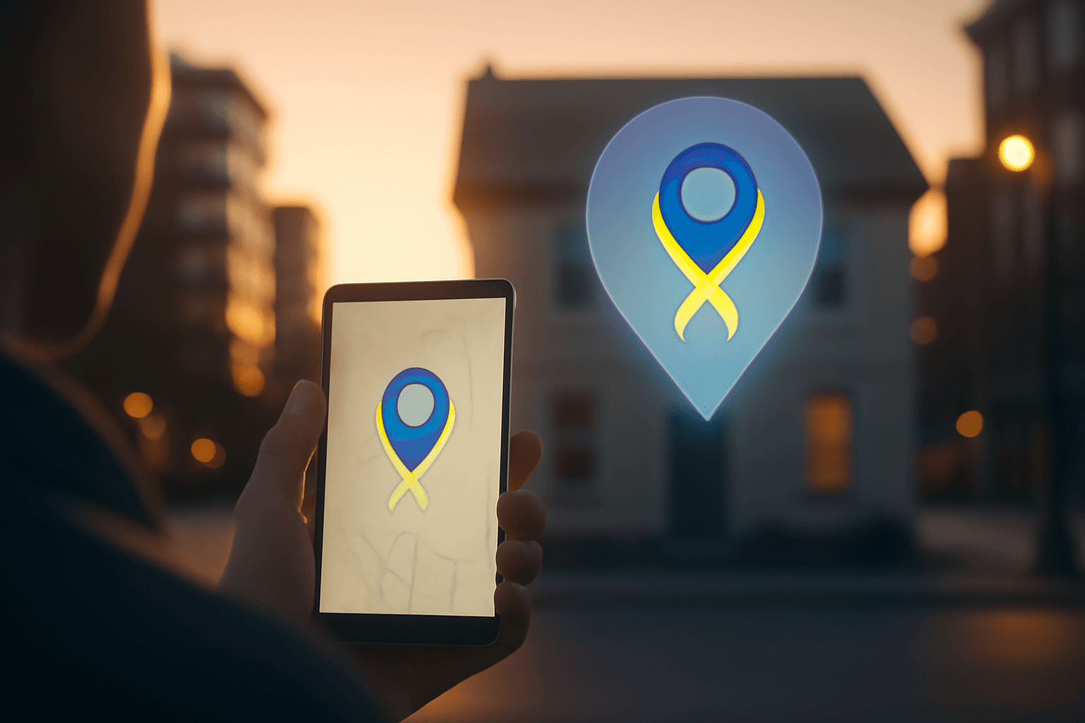 Okamurovo sídlo v mapách označeno jako „Společnost pro podporu Ukrajiny“