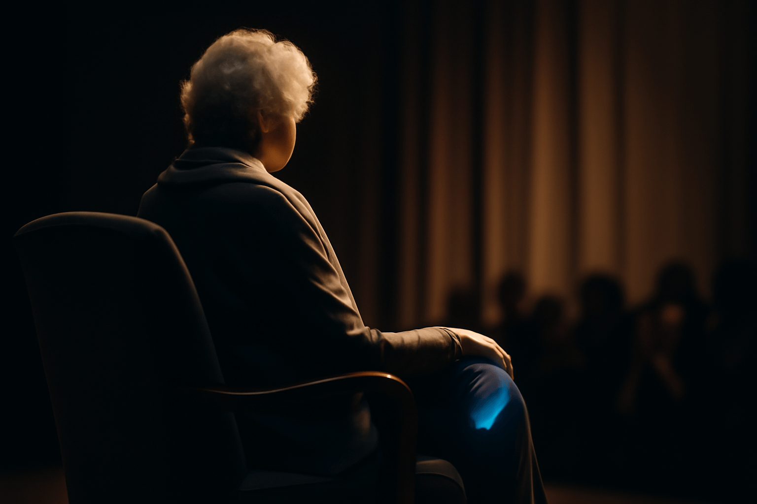 Iva Janžurová se během představení nemohla zvednout. Trápí ji kolena a odmítá operaci