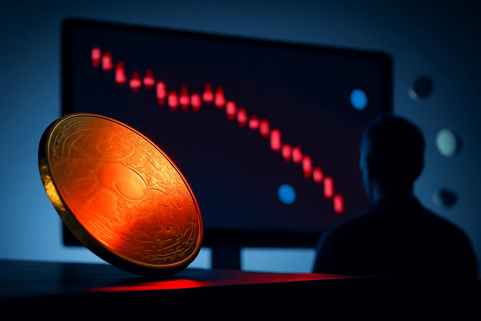 Bitcoin klesá pod 88 000 USD po zasedání FOMC, většina altcoinů v červeném
