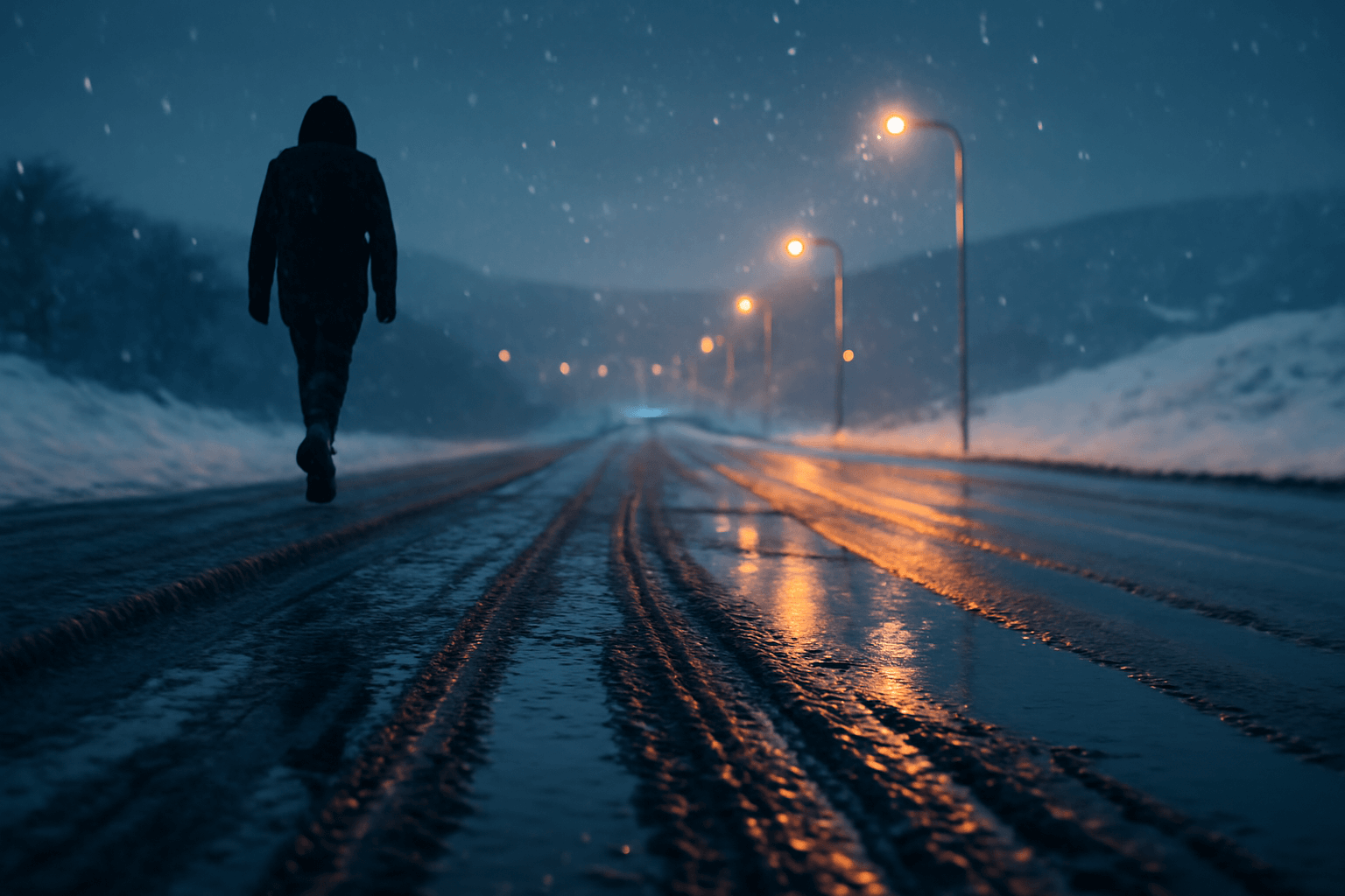 Výstraha před sněžením upravena, postihne už i okolí Prahy