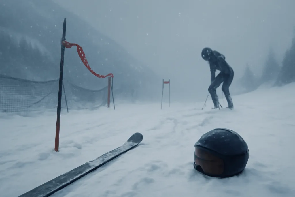 Crans‑Montana: pád Lindsey Vonn a dalších, ženská sjezdová závod zrušen