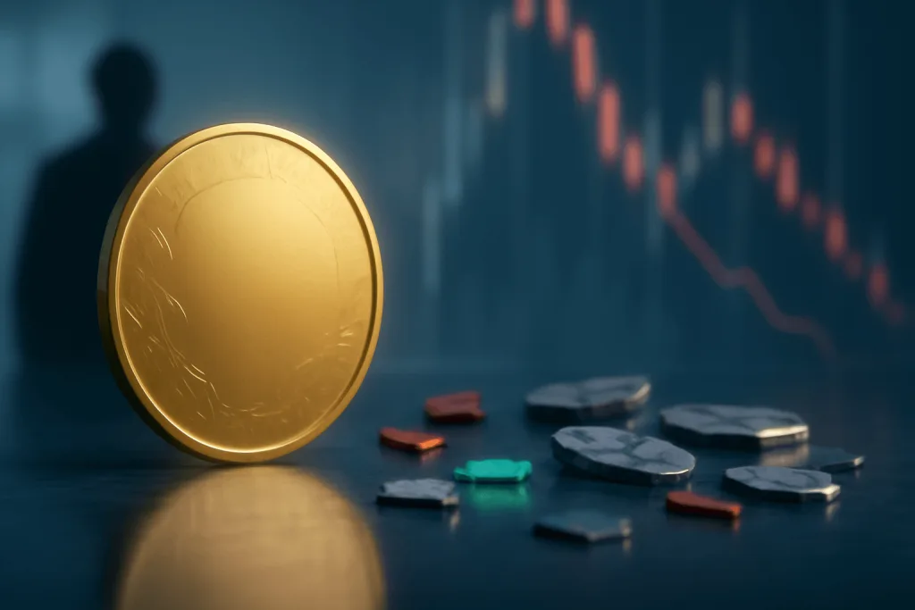 Bitcoin na 83 000 USD, většina altcoinů v červeném. PI token mírně posílil