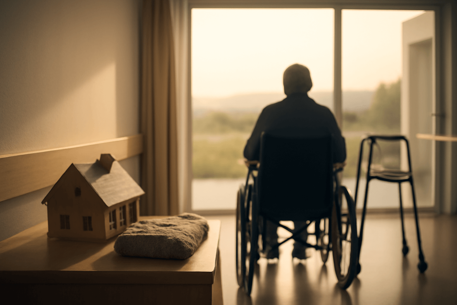 Petr Novotný po zhoršení zdravotního stavu v Třebotově. Domácí péče už nestačila