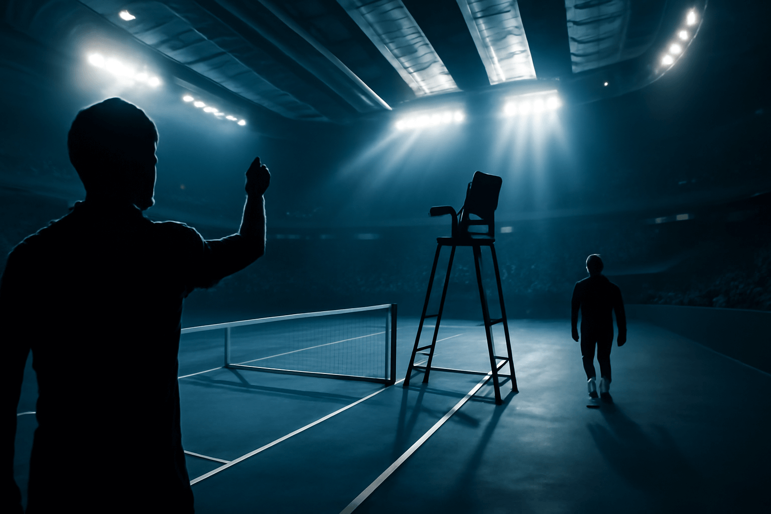 Alcaraz a Djokovic v živém finále Australian Open: krátká přestávka, Alcaraz se ptá na zavírání střechy