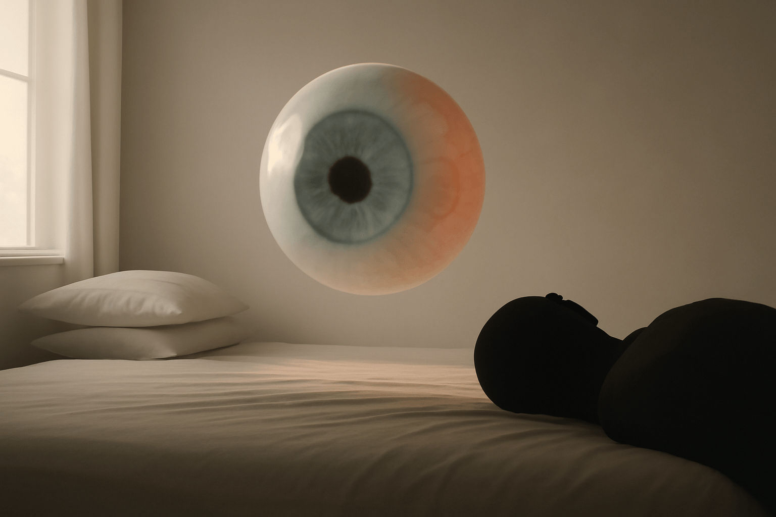 Studie: spaní bez polštáře může snížit nitrooční tlak u pacientů s glaukomem