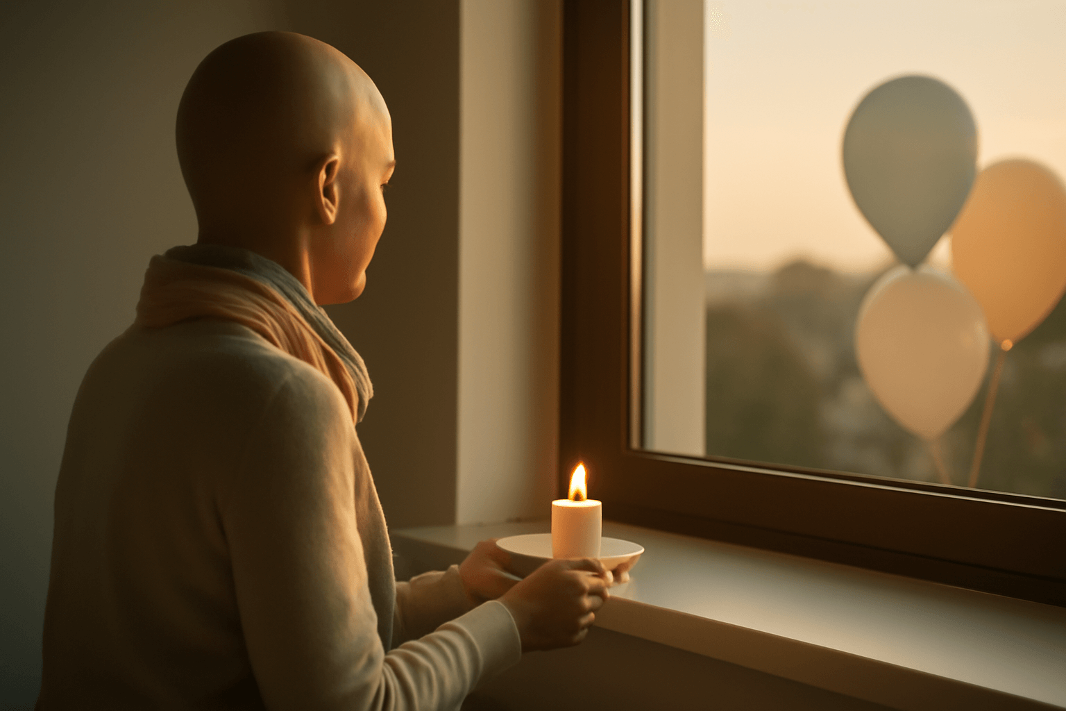 Laďka Něrgešová slaví padesátku bez vlasů, s úsměvem a odhodláním