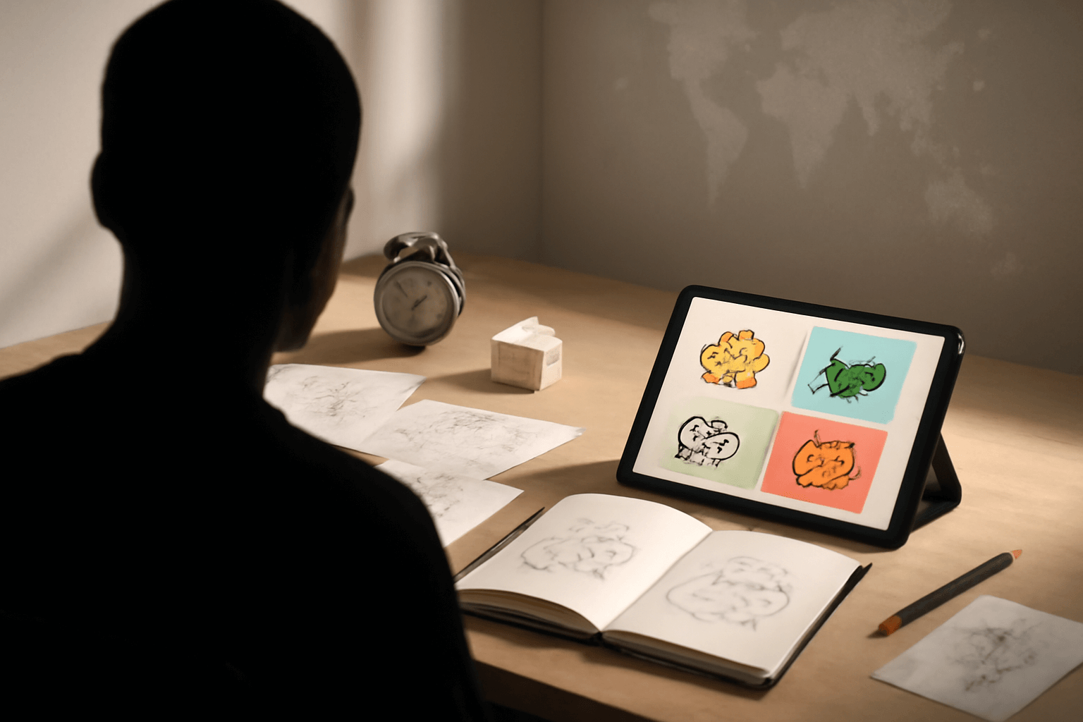 Jak vznikají Doodles: od prázdninového vzkazu k stovkám ročně