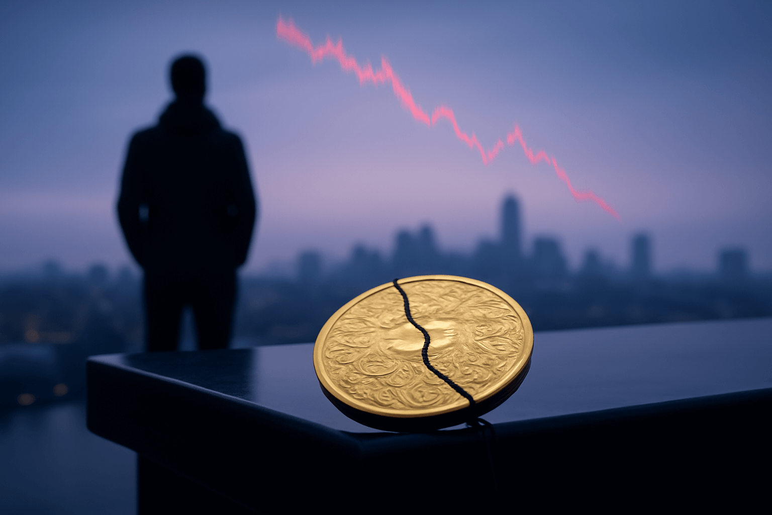 Bitcoin klesl pod 71 000 USD a smazal zisky od Trumpova znovuzvolení