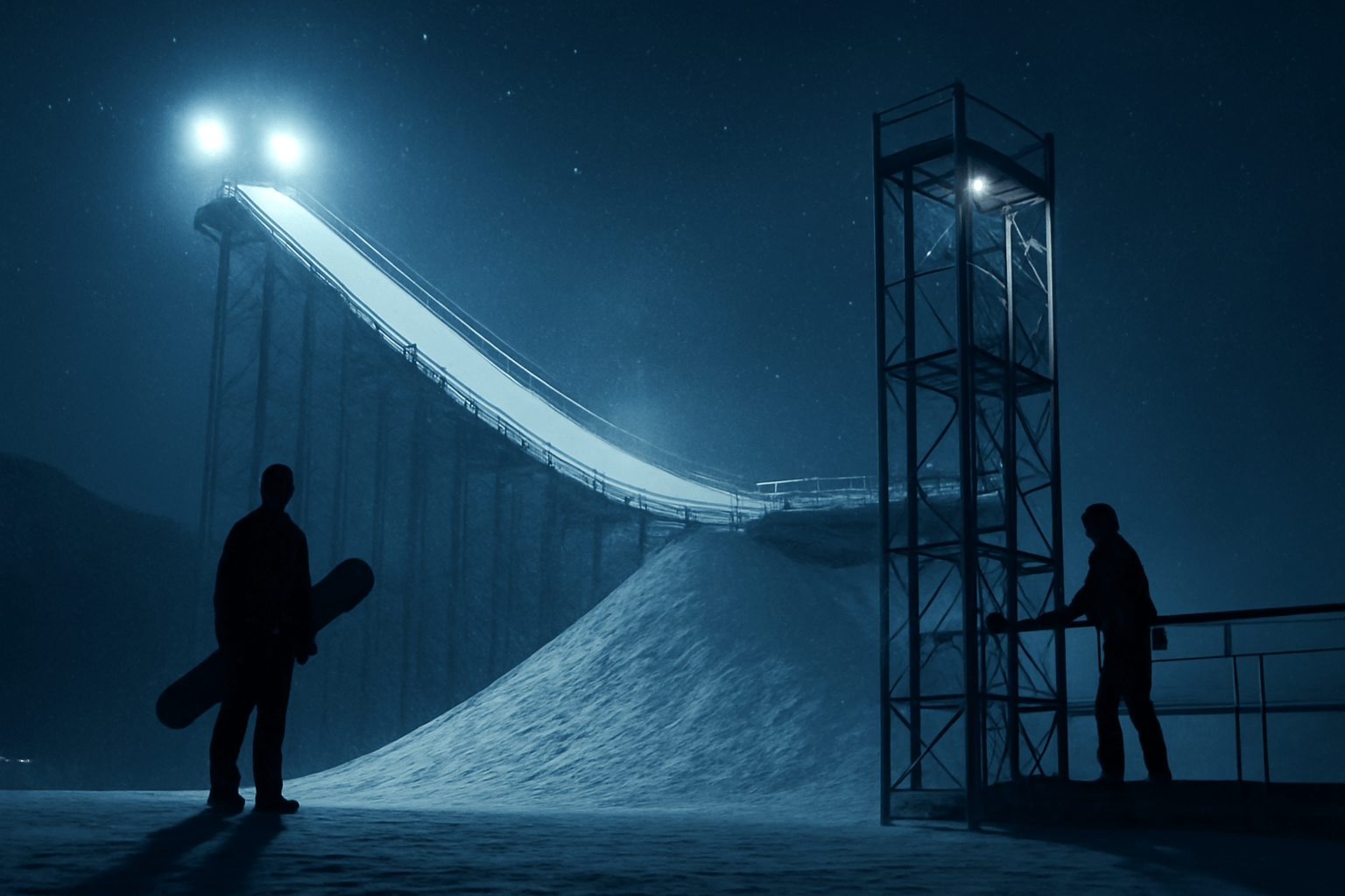 Hroneš a Záveská na největším můstku: 55 metrů nad zemí, větší strach z výtahu než ze skoku