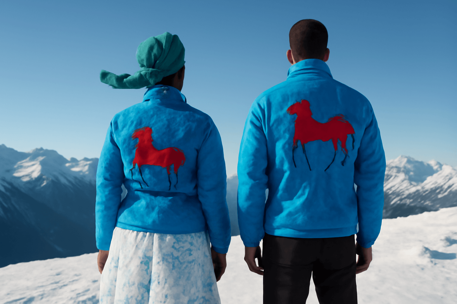 Stella Jean oblékla Haiti pro zimní olympijské hry. Uniformy vzbudily pozornost