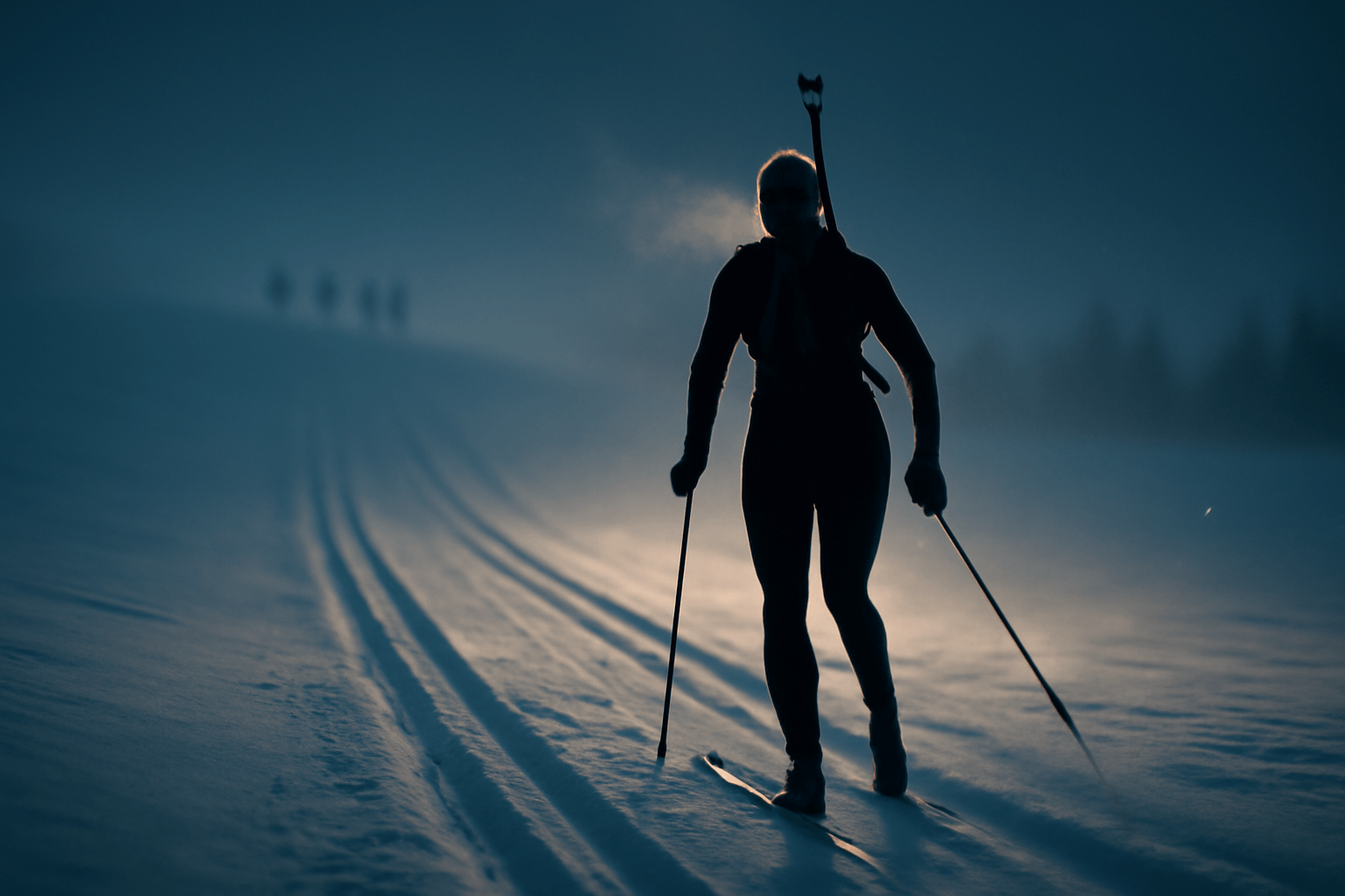 Česká štafeta v biatlonu: Davidová na závěru s půlminutovou ztrátou