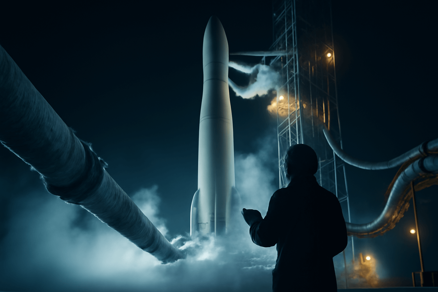 Artemis II: tankování SLS během mokré generální zkoušky postupuje