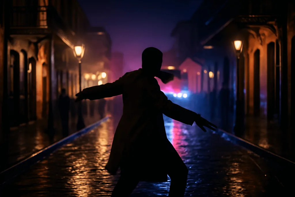 Shia LaBeouf tančil na Bourbon Street poté, co byl zadržen