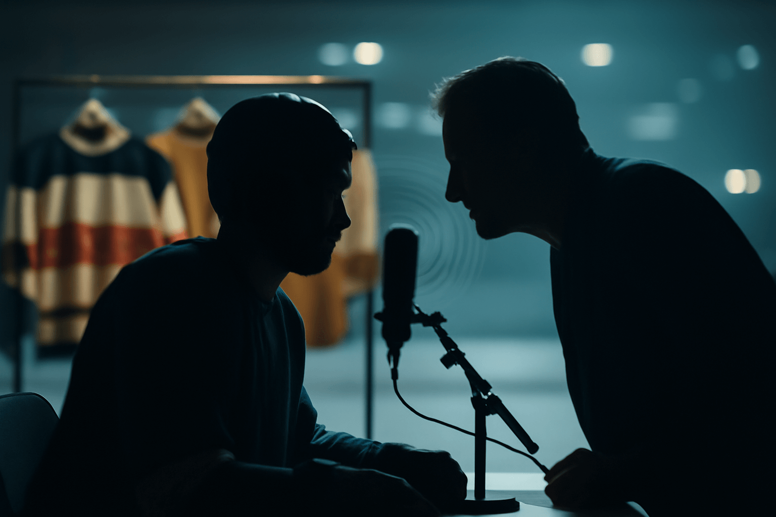 Brad Marchand přerušil rozhovor Macklina Celebriniho; řekl „Don’t f*** it up, kid“ a následoval nečekaný zvuk