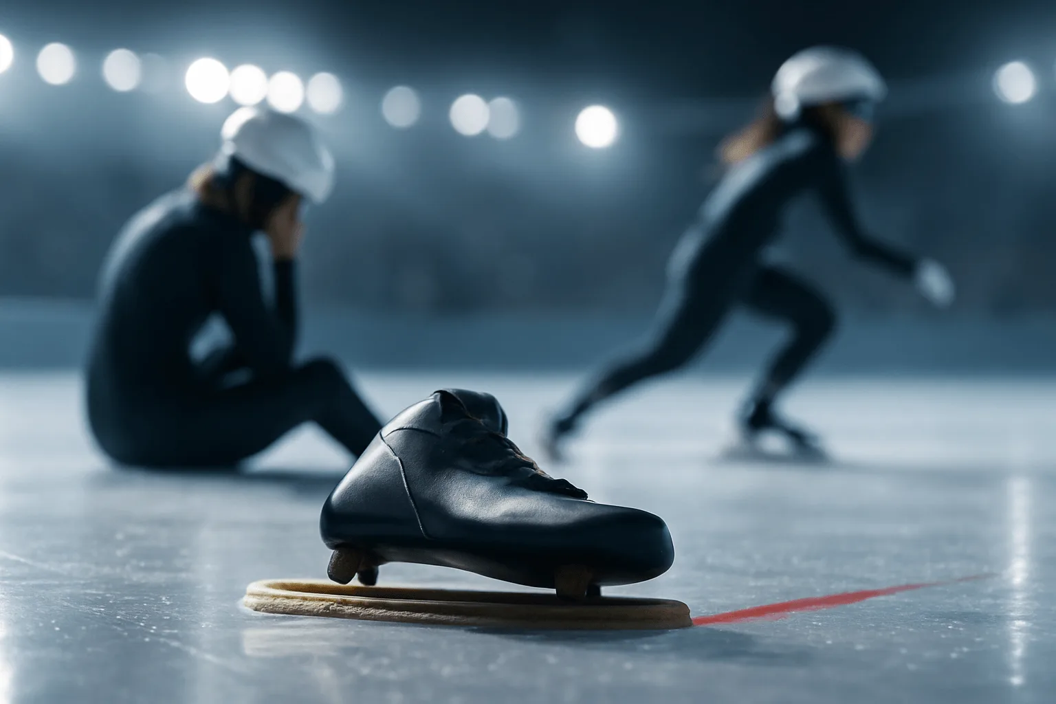 Kamila Sellier utrpěla zranění při pádu v short tracku na olympiádě v Itálii
