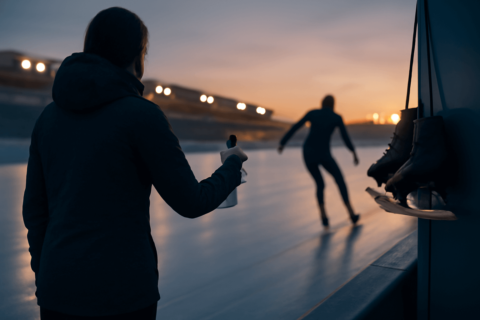 Sáblíková pomáhala Zdráhalové i podáním pití. Po závodě žádá klid