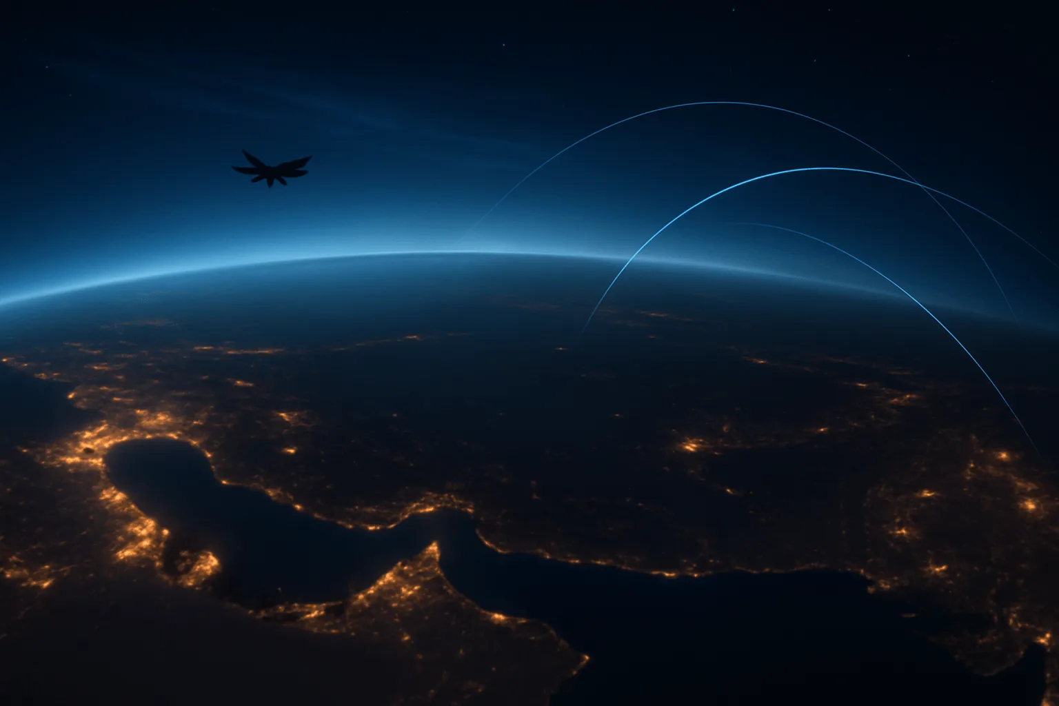 Flightradar24 ukazuje prázdné nebe nad Íránem a okolím. Údery USA a Izraele zastavily klíčový koridor