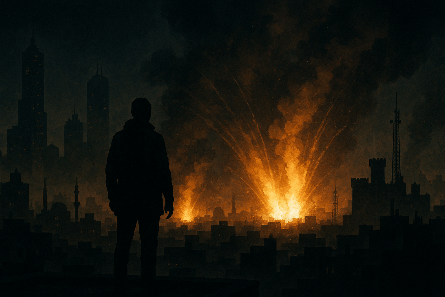 Íránské raketové útoky na americké základny v regionu